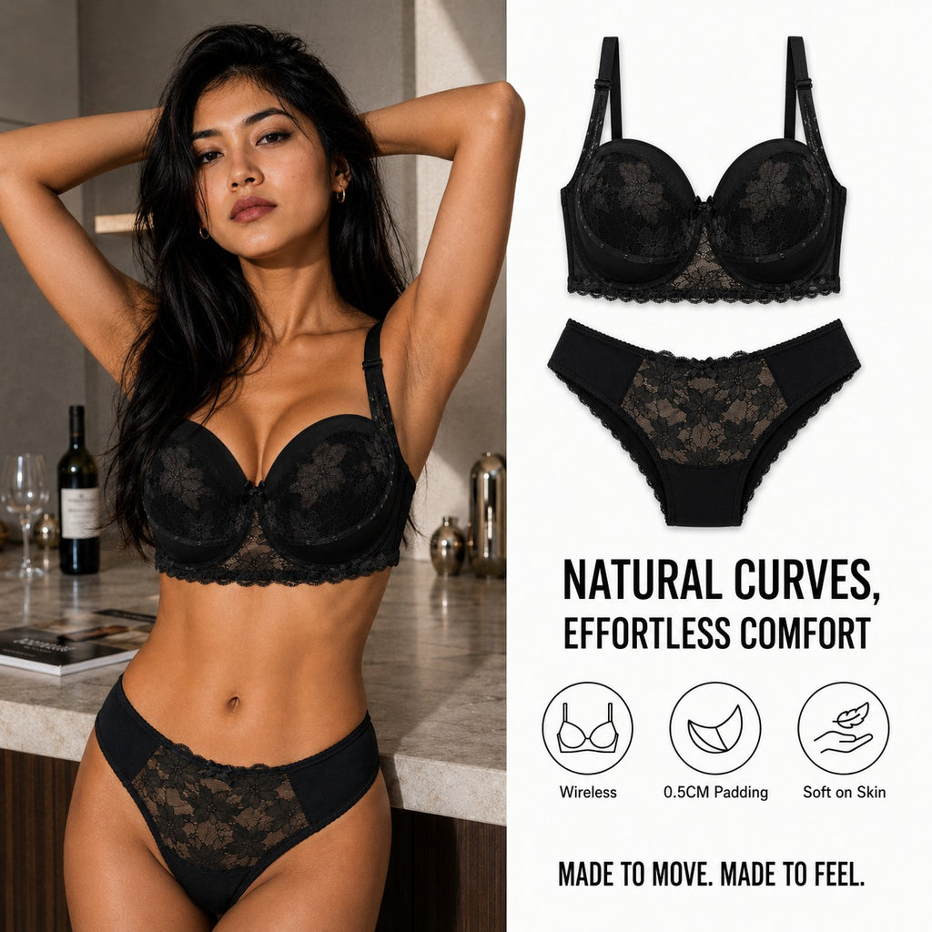 Lace Lift Bra - Set
