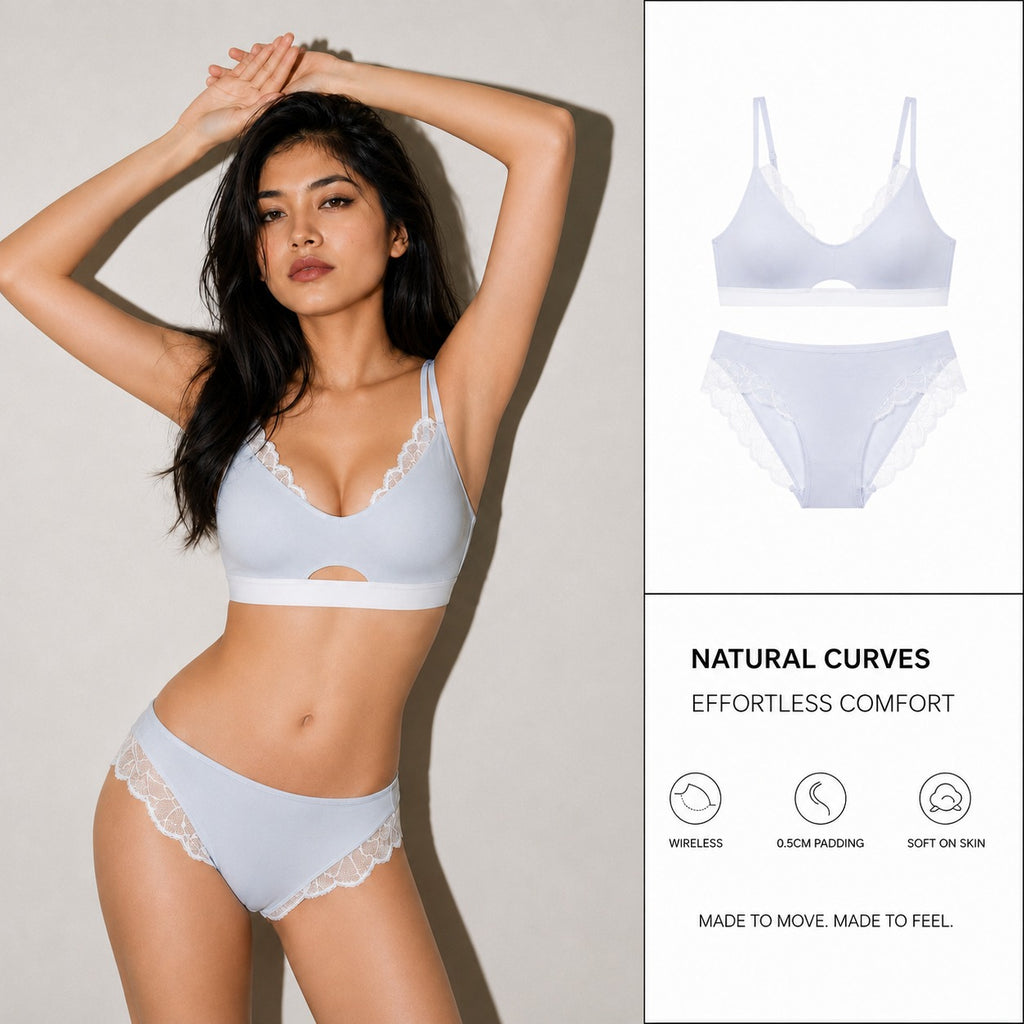 Wireless Lace Comfort Bralette