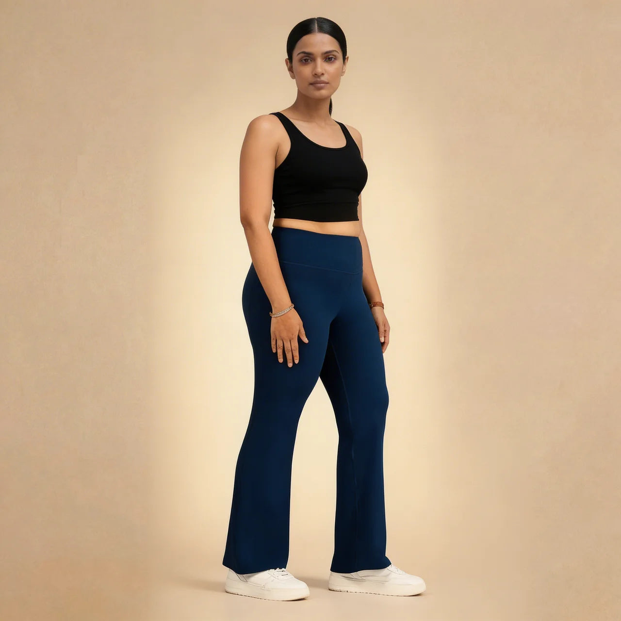 Core Comfort Flare Pants – Light Feel, Sleek Waistband