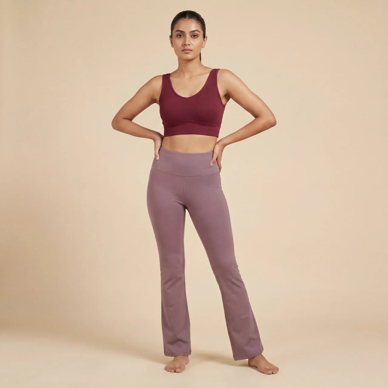 Flex Fit Flare Pants Lite – Clean Look, All-Day Comfort