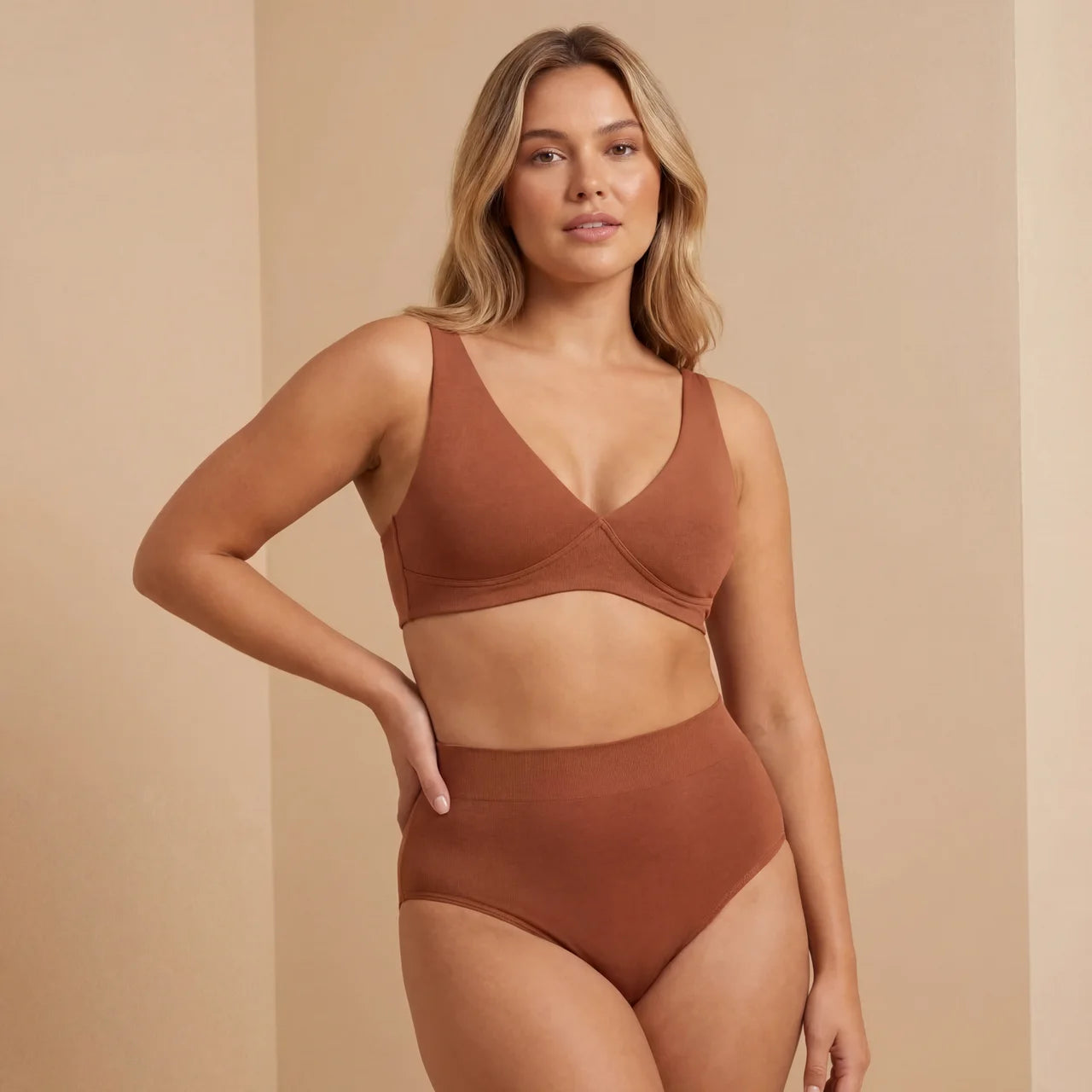 High Rise Tencel Hipster – Ultra Soft, Stretch Comfort Fit
