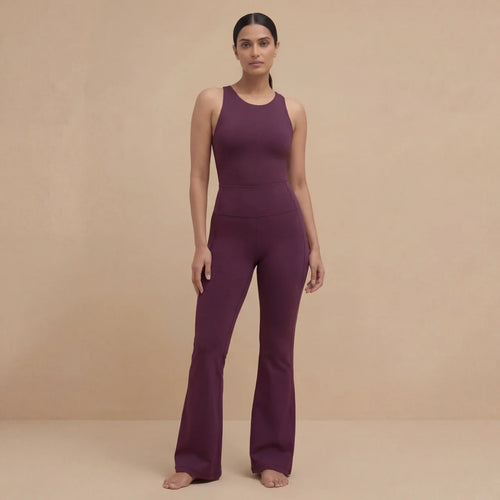 Comfort Flow Flare Pants – Lightweight, Flexible Design