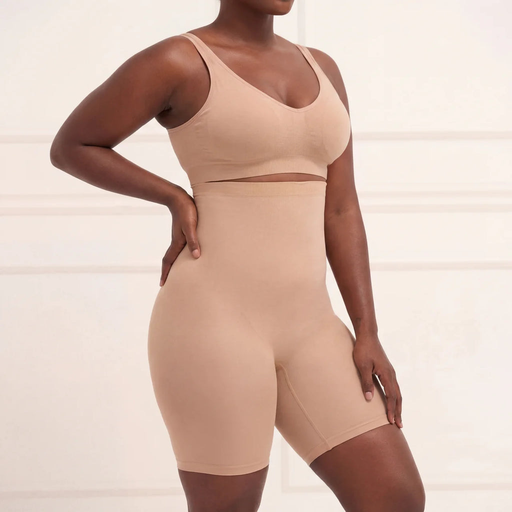 High Waist Tummy Tucker Shorts