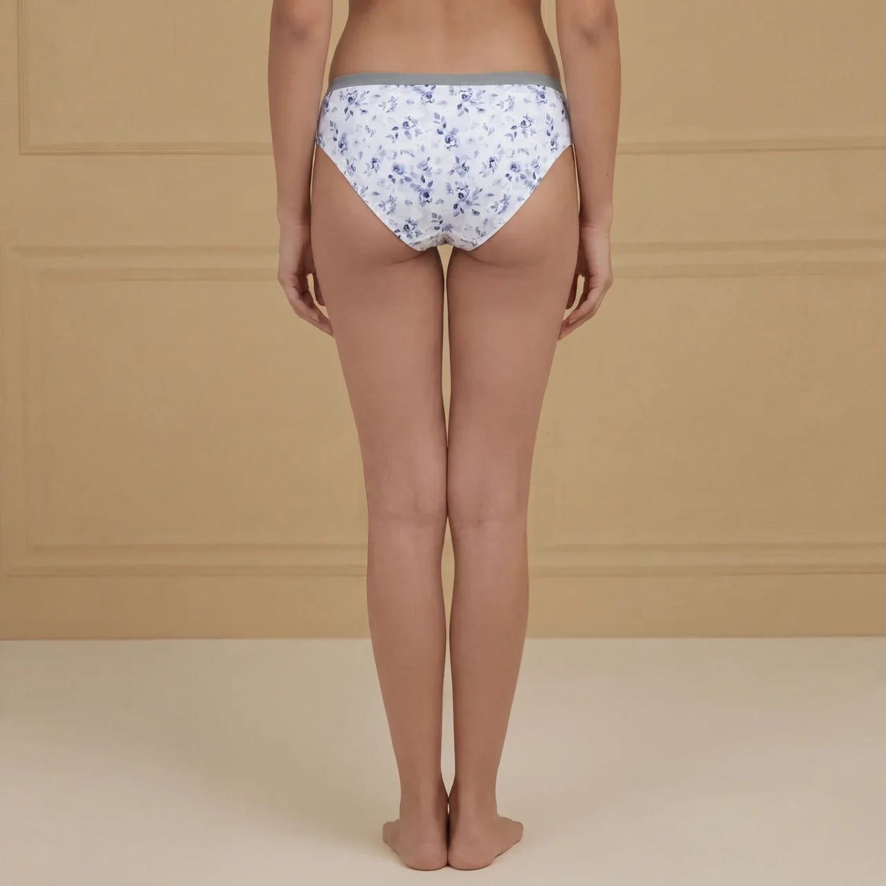 Satin Edge Bikini Panty – Low Rise, Smooth Finish (Lilac)