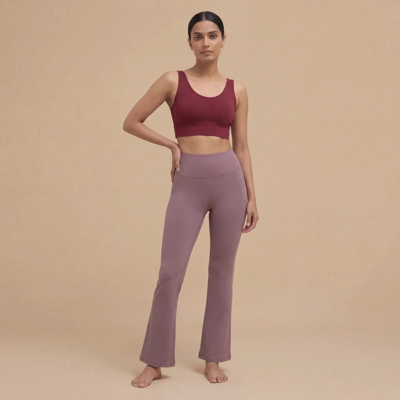 Flex Fit Flare Pants Lite – Clean Look, All-Day Comfort