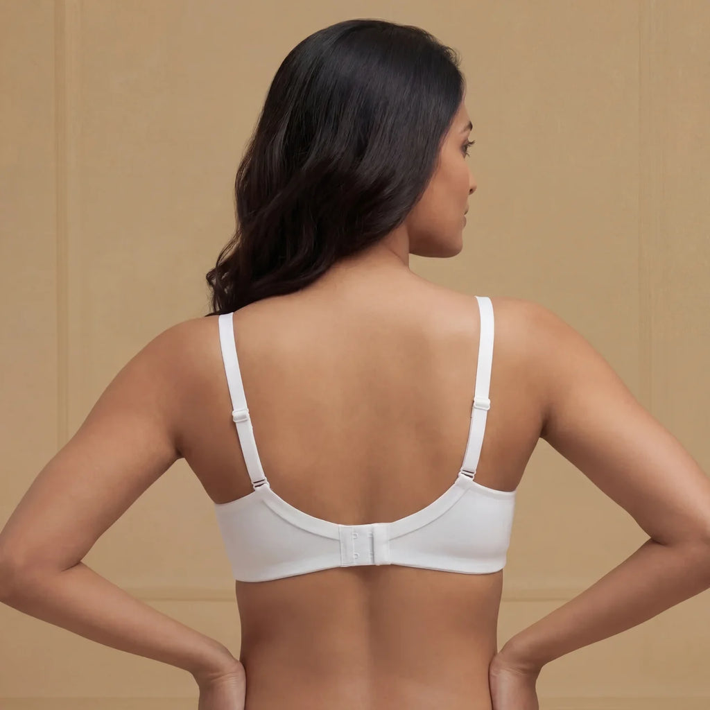 Seamless Everyday Bra – 3/4 Coverage, Adjustable Straps