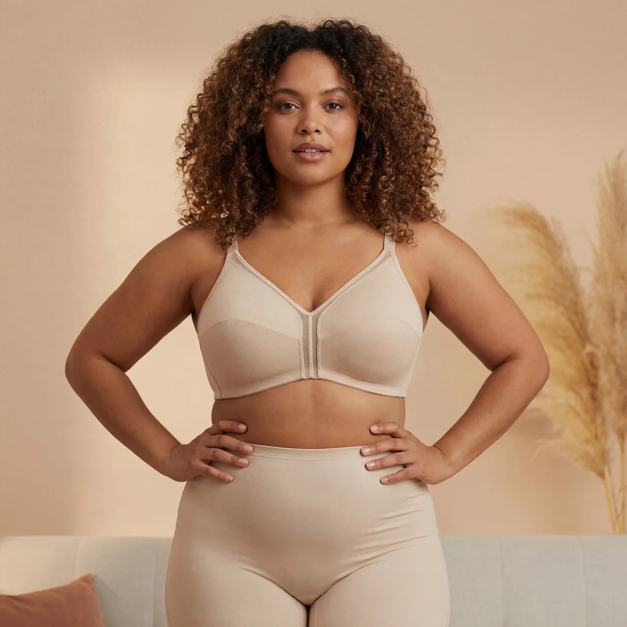 True Curv Cotton Laminated Non Wired Full Coverage Minimiser