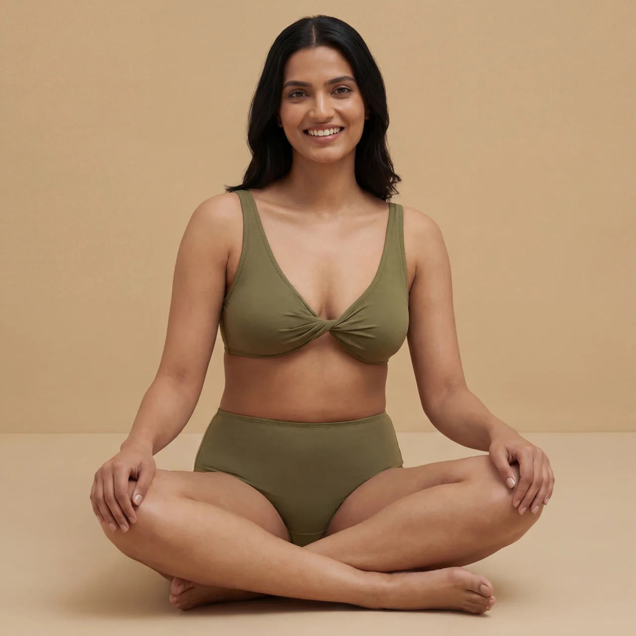 High Rise Tencel Hipster – Soft Stretch, Comfort Fit