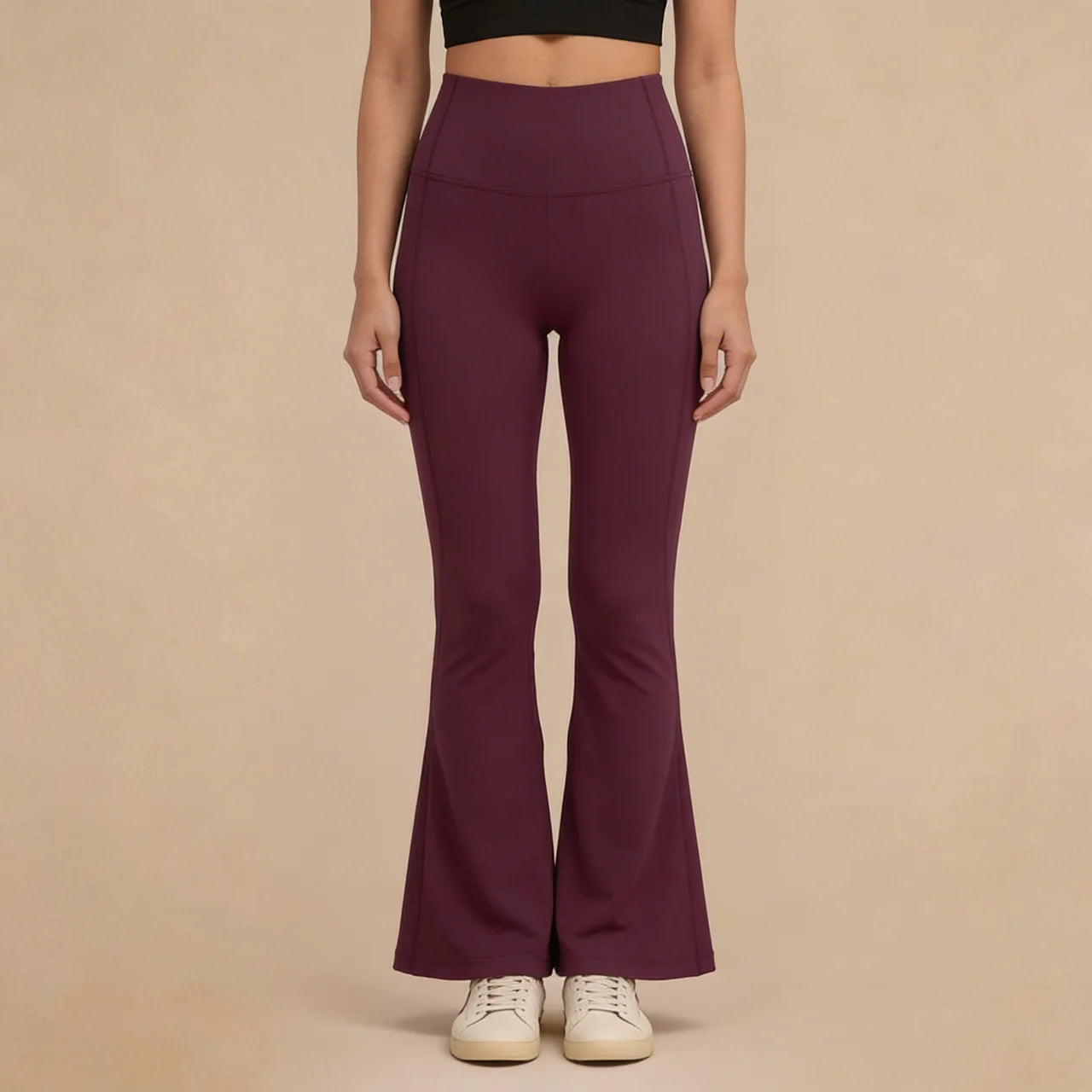 Comfort Flow Flare Pants – Lightweight, Flexible Design